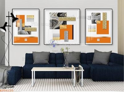 File gốc File tranh hiện đại pha lê gương KF94155 (thiết kế) cho in ấn