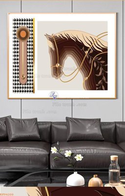 File gốc File tranh hiện đại pha lê gương KF94200 (trang trí) phòng trẻ em