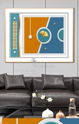 Download file File tranh hiện đại pha lê gương KF94234 (chuẩn in) File tranh hiện đại pha lê gương KF94234