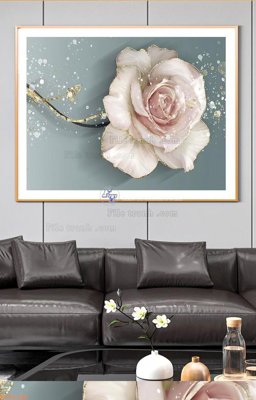 File tranh in mica File tranh hiện đại pha lê gương KF94246 (độ phân giải cao)