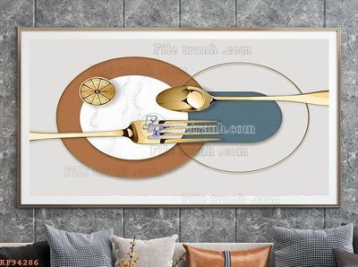 Tải file tranh File tranh hiện đại pha lê gương KF94286 (gốc) tại Filetranh.com