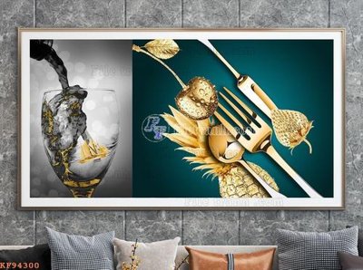 Chi tiết file tranh tráng gương File tranh hiện đại pha lê gương KF94300 (ảnh gốc)