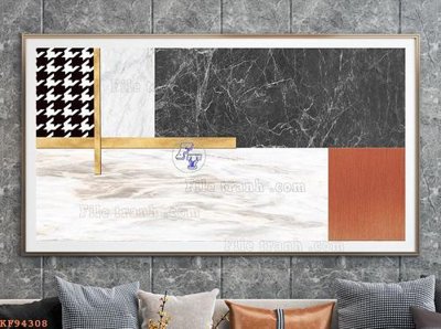 File tranh File tranh hiện đại pha lê gương KF94308 (ảnh gốc) sắc nét hoàn hảo