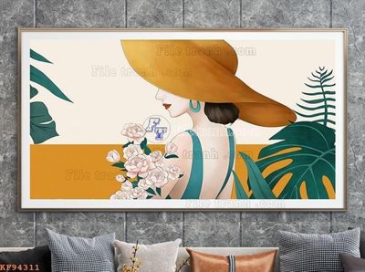 File gốc File tranh hiện đại pha lê gương KF94311 (cho in ấn) từ Filetranh.com