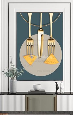 File tranh trang trí File tranh hiện đại pha lê gương KF94409 (file gốc)