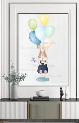 File gốc File tranh hiện đại pha lê gương KF94425 (in lụa) trang trí tường