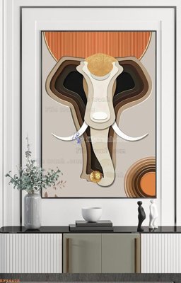 File gốc File tranh hiện đại pha lê gương KF94428 (chủ đề hiện đại) trang trí