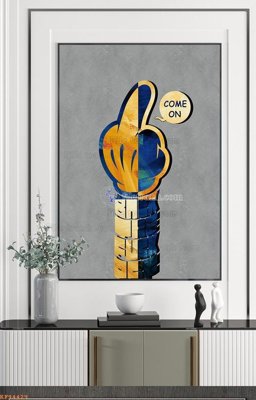 File tranh File tranh hiện đại pha lê gương KF94429 (gốc) in backlit film