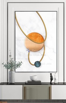 File in ấn File tranh hiện đại pha lê gương KF94448 (bản gốc) chất lượng cao