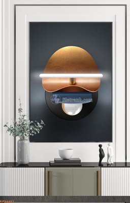 File tranh in trần File tranh hiện đại pha lê gương KF94481 (ảnh gốc siêu nét)