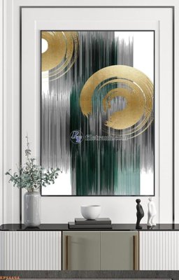 File tranh File tranh hiện đại pha lê gương KF94494 (gốc) chủ đề trừu tượng