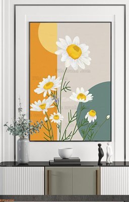 File tranh gốc File tranh hiện đại pha lê gương KF94506 (bản quyền) file PSD