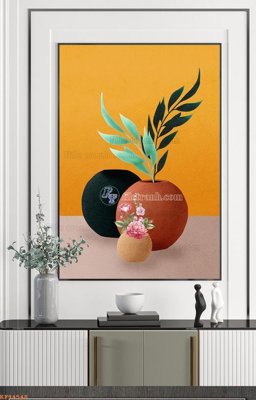 File tranh File tranh hiện đại pha lê gương KF94548 (ảnh gốc) in trần nhà