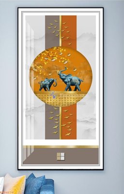 Tải file gốc File tranh hiện đại pha lê gương KF94579 (bản PSD) còn layer