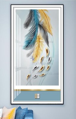 Tải file File tranh hiện đại pha lê gương KF94588 (gốc) làm file quảng cáo