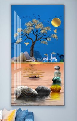 File PSD File tranh hiện đại pha lê gương KF94617 (nguyên gốc) chất lượng cao