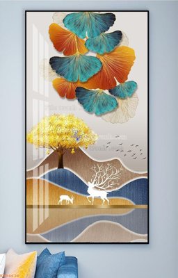 File PSD File tranh hiện đại pha lê gương KF94626 (nguyên gốc) chất lượng cao