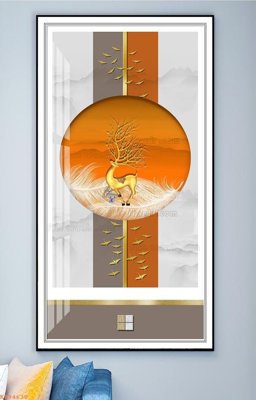 Tải file File tranh hiện đại pha lê gương KF94630 (PSD) cho in tranh kính