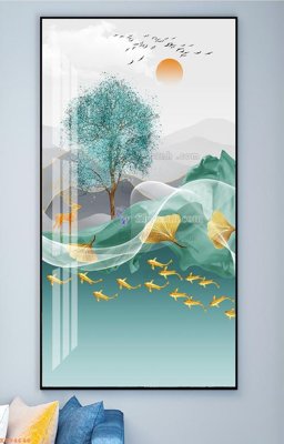 Download file File tranh hiện đại pha lê gương KF94646 (gốc) cho xưởng in