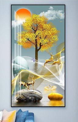 Tải file gốc File tranh hiện đại pha lê gương KF94651 (in khổ lớn) quảng cáo