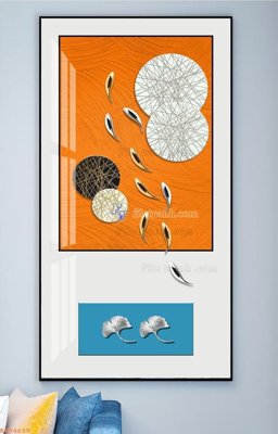 File PSD File tranh hiện đại pha lê gương KF94685 (bản gốc) dễ dàng edit