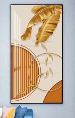 File in lụa File tranh hiện đại pha lê gương KF94744 (tân cổ điển) File tranh hiện đại pha lê gương KF94744