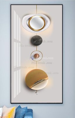 File tranh File tranh hiện đại pha lê gương KF94763 (ảnh gốc) chi tiết rõ ràng