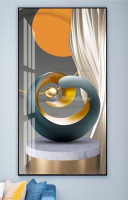 Mua file ảnh gốc File tranh hiện đại pha lê gương KF94768 (chất lượng cao)