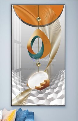 Tải file File tranh hiện đại pha lê gương KF94779 (ảnh gốc) file AI/EPS