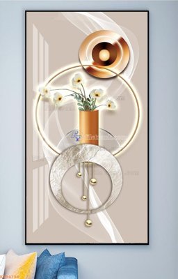 File gốc File tranh hiện đại pha lê gương KF94786 (PSD/TIFF) độ phân giải cao