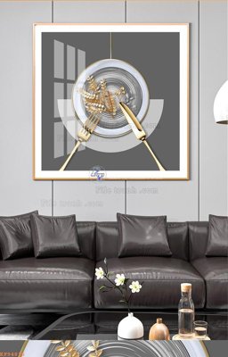 Chi tiết file gốc File tranh hiện đại pha lê gương KF94825 (cho in tráng gương)