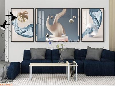 File tranh File tranh hiện đại pha lê gương KF94862 (gốc) chủ đề tĩnh vật