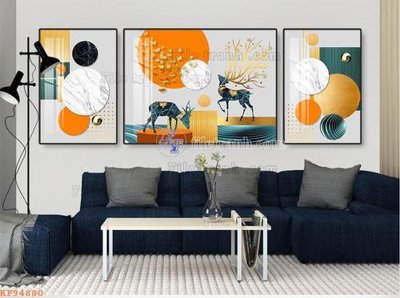 Tải file tranh File tranh hiện đại pha lê gương KF94880 (ảnh gốc) ngay