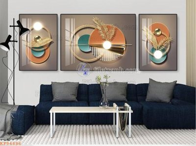 Tải về file gốc File tranh hiện đại pha lê gương KF94886 (dùng cho in quảng cáo)