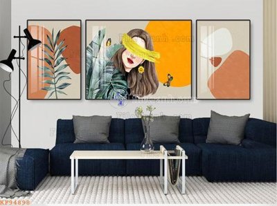 File PSD File tranh hiện đại pha lê gương KF94898 (nguyên bản) cho thiết kế