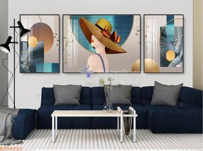 File gốc File tranh hiện đại pha lê gương KF94922 (cho in 3D) độc đáo