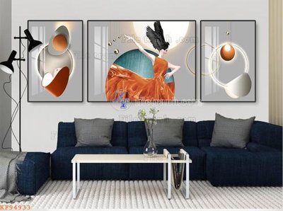 Chi tiết file tranh tráng gương File tranh hiện đại pha lê gương KF94933 (ảnh gốc)