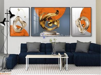 File PSD File tranh hiện đại pha lê gương KF94937 (bản gốc) cho nhà in