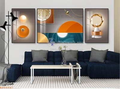 File gốc in ấn File tranh hiện đại pha lê gương KF94947 (sẵn sàng tải về)