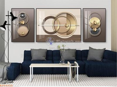 Hình ảnh gốc File tranh hiện đại pha lê gương KF94958 (để in khổ lớn)