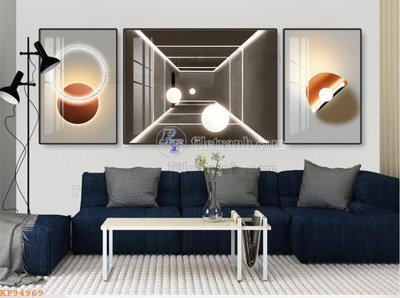 File PSD File tranh hiện đại pha lê gương KF94969 (bản gốc) chất lượng nhất