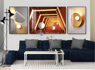 File in ấn File tranh hiện đại pha lê gương KF94974 (bản gốc) từ file gốc