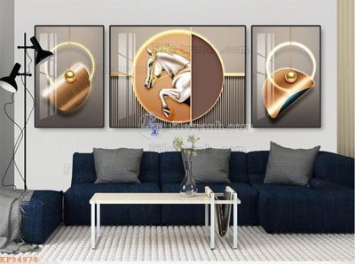 File gốc File tranh hiện đại pha lê gương KF94978 (cho in UV) siêu nét