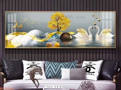 Tải file File tranh hiện đại pha lê gương KF95044 (gốc) làm file in ấn