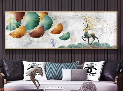 File tranh File tranh hiện đại pha lê gương KF95059 (ảnh gốc) độc quyền