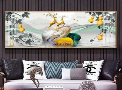 File tranh gốc File tranh hiện đại pha lê gương KF95060 (bản quyền) Filetranh.com