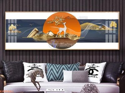 File gốc File tranh hiện đại pha lê gương KF95061 (phong cách) tối giản