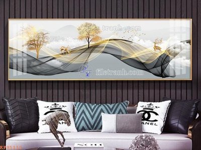 File tranh gốc File tranh hiện đại pha lê gương KF95112 (bản quyền) độc đáo