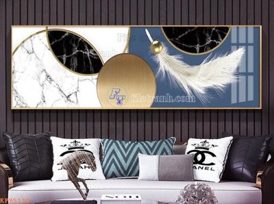 File gốc File tranh hiện đại pha lê gương KF95130 (phong cách) tối giản