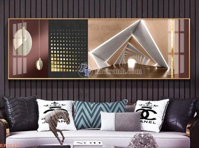 Download file gốc File tranh hiện đại pha lê gương KF95177 (in mica) trang trí